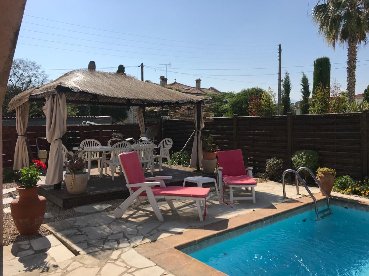 Rez De Jardin Villa Cagnes Sur Mer. Esterno foto