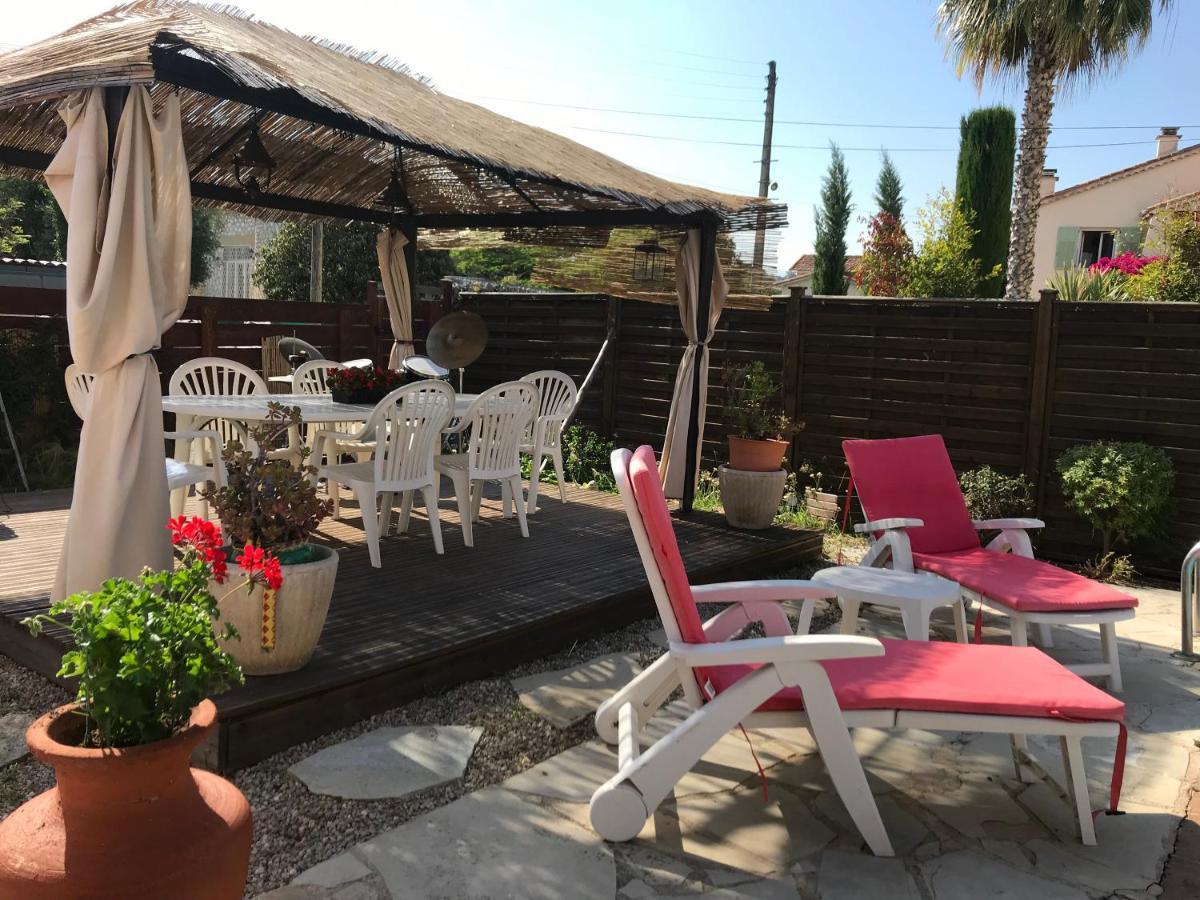 Rez De Jardin Villa Cagnes Sur Mer. Esterno foto